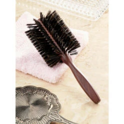 Cheapest ✨ Vermont Country Store Italian 3 Inch Round Boar Bristle Hair Brush ❤️