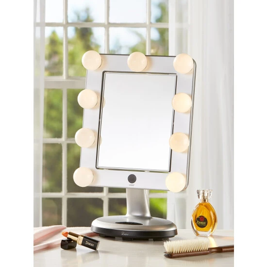 Discount ๐ฏ Vermont Country Store Hollywood Lighted LED Bluetooth Vanity Mirror โ๏ธ