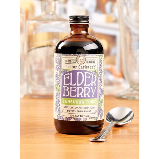 Cheapest 😉 Vermont Country Store Doctor Carleton's Elderberry Tonic, 8 Oz. Bottle 🛒 - Image 2