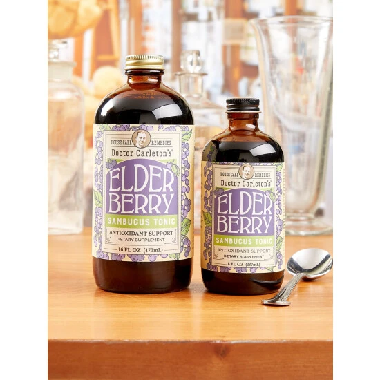Cheapest 😉 Vermont Country Store Doctor Carleton's Elderberry Tonic, 8 Oz. Bottle 🛒 - Image 4
