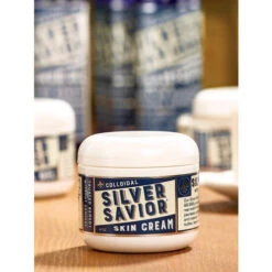 Discount 👏 Silver Savior Colloidal Silver Skin Face And Body Cream ⭐