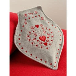 Best deal 🔥 Vermont Country Store Heart-Shaped Hot Water Bottle With Embroidered Cover 😍