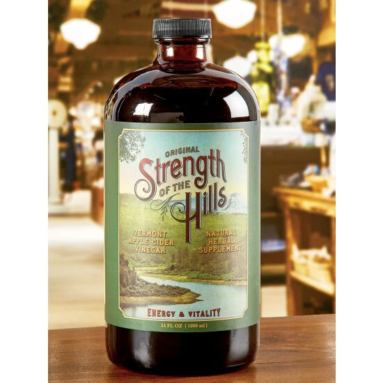 Discount 🛒 Vermont Country Store Strength Of The Hills Cider Vinegar Tonic, 34 Oz. Bottle ❤️ - Image 2