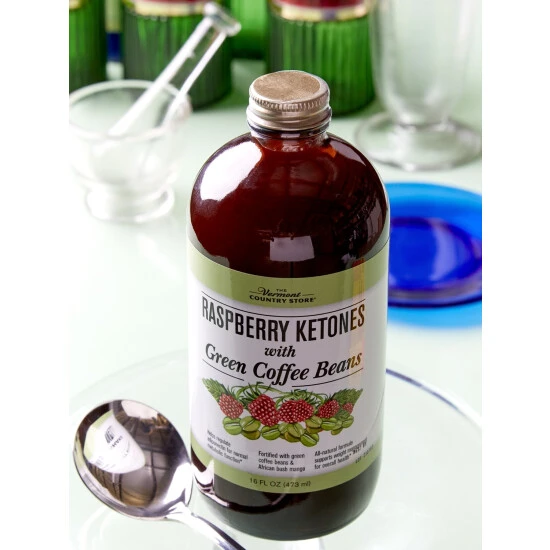 Discount β¨ Vermont Country Store Raspberry Ketones With Green Coffee Bean Extract, 16 Oz. Bottle π€© - Image 3