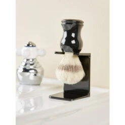 Budget ✨ Vermont Country Store Natural Boar Bristle Shaving Brush Black 😍
