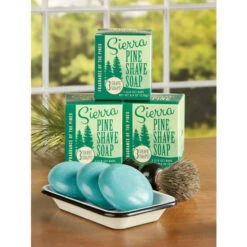 Discount ❤️ Twincraft Sierra Pine Shave Soap, 3 Bars ✨