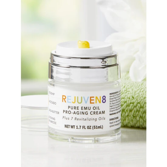 Coupon ๐ฏ Rejuven8 Pure Emu Oil Pro-Aging Face Cream โ